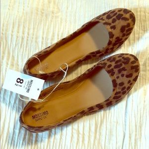 Brand new leopard flats